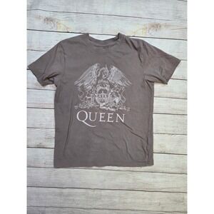 Abercrombie & Fitch Queen Women's T-SHIRT Size XS Brown Short Sleeve Crewneck